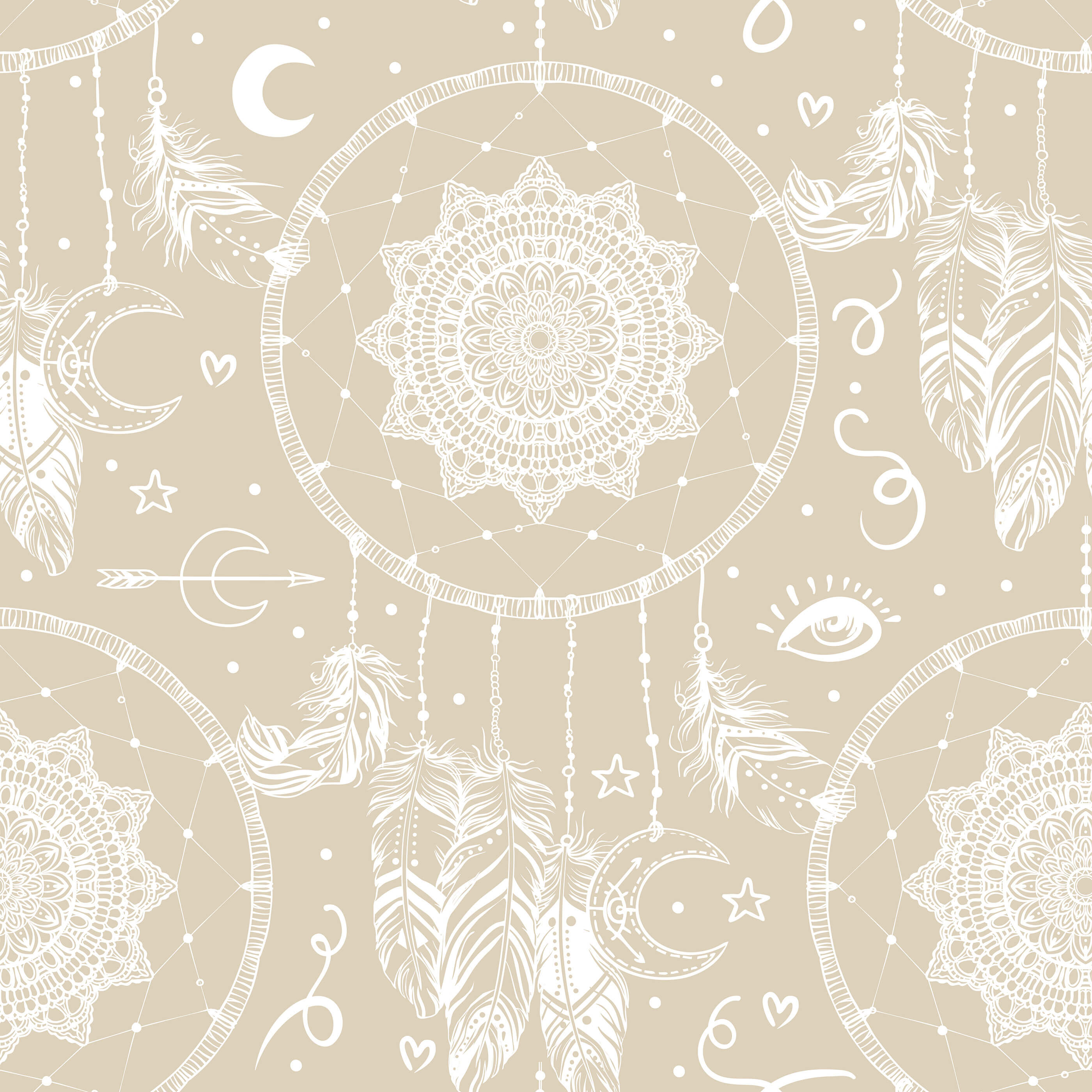 Bobbi Beck Dream Patterned Luxury Wallpaper