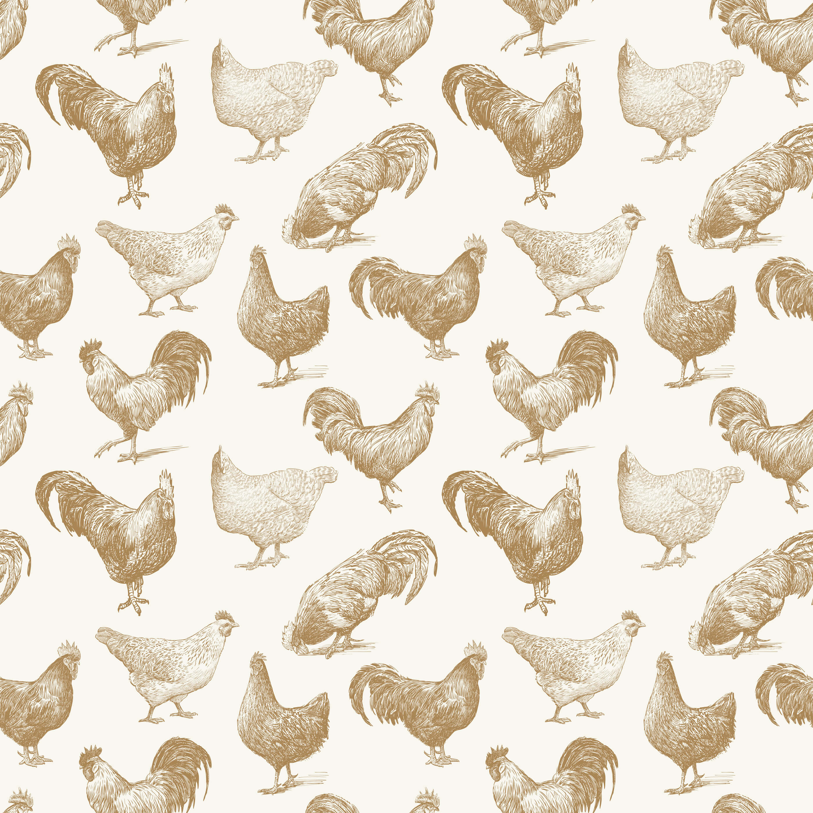 Bobbi Beck Farley Animal Luxury Wallpaper