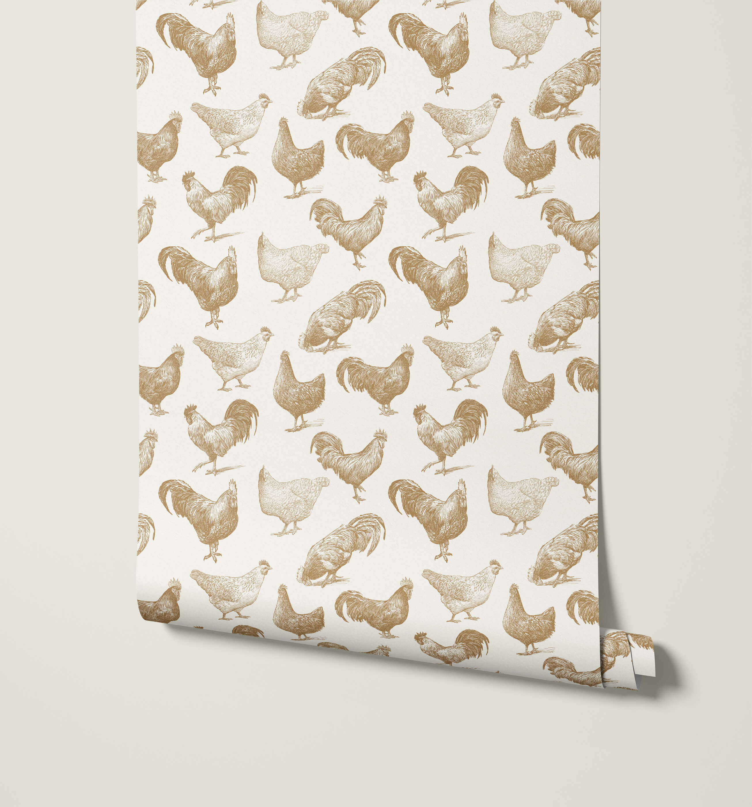 Bobbi Beck Farley Animal Luxury Wallpaper