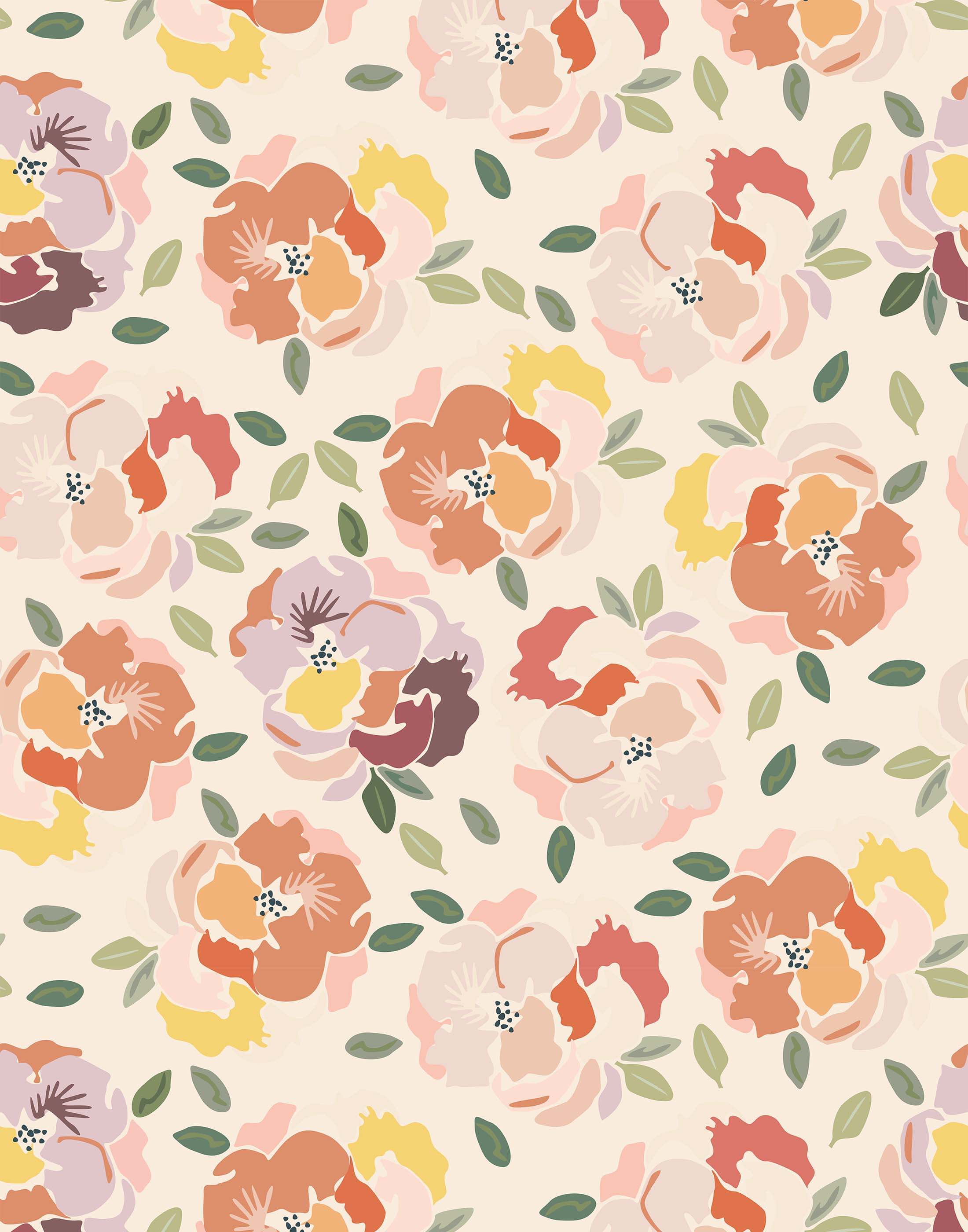 Bobbi Beck Fika Floral Luxury Wallpaper
