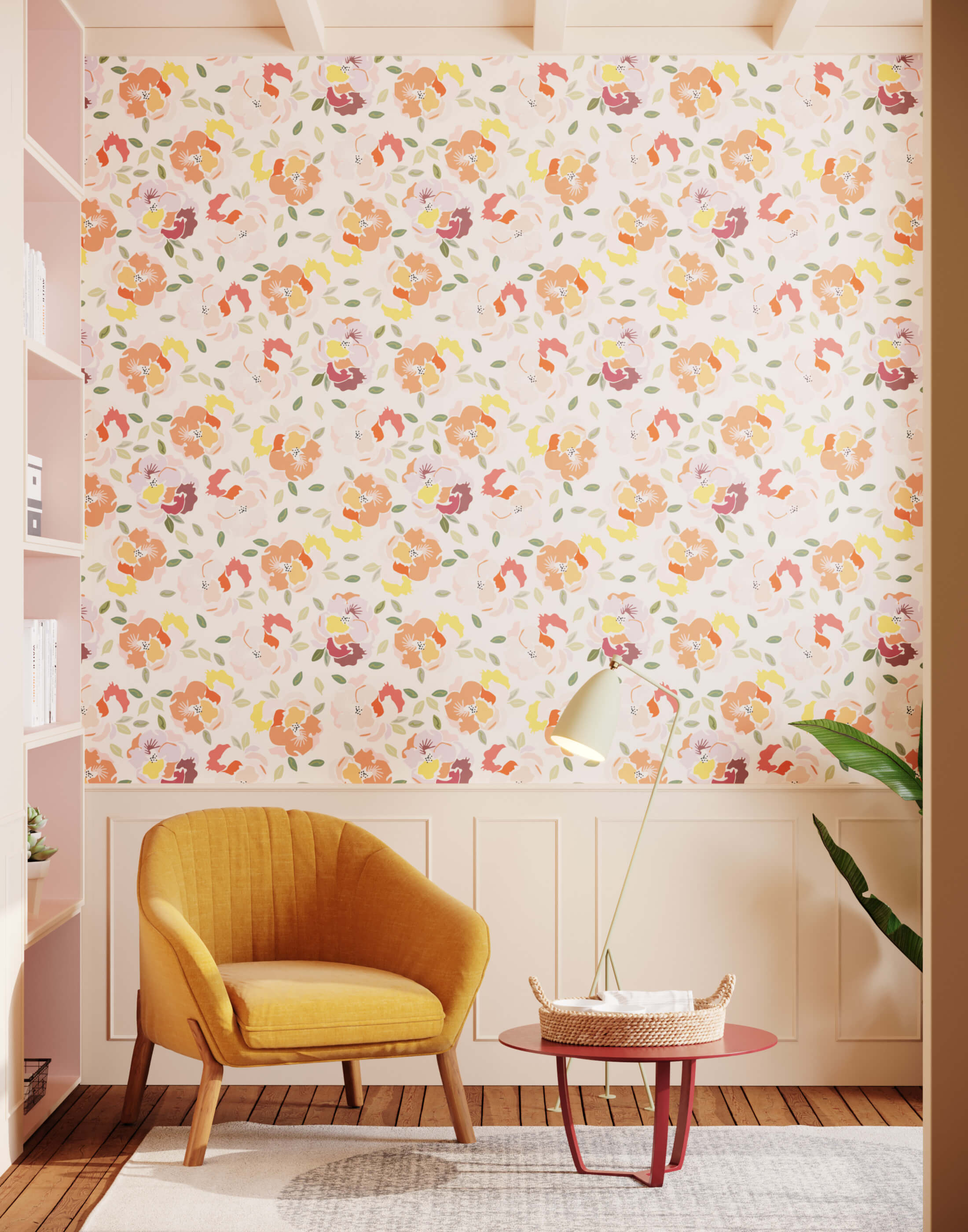 Bobbi Beck Fika Floral Luxury Wallpaper