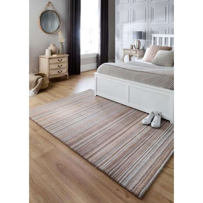 Hand Made Striped Design Rug