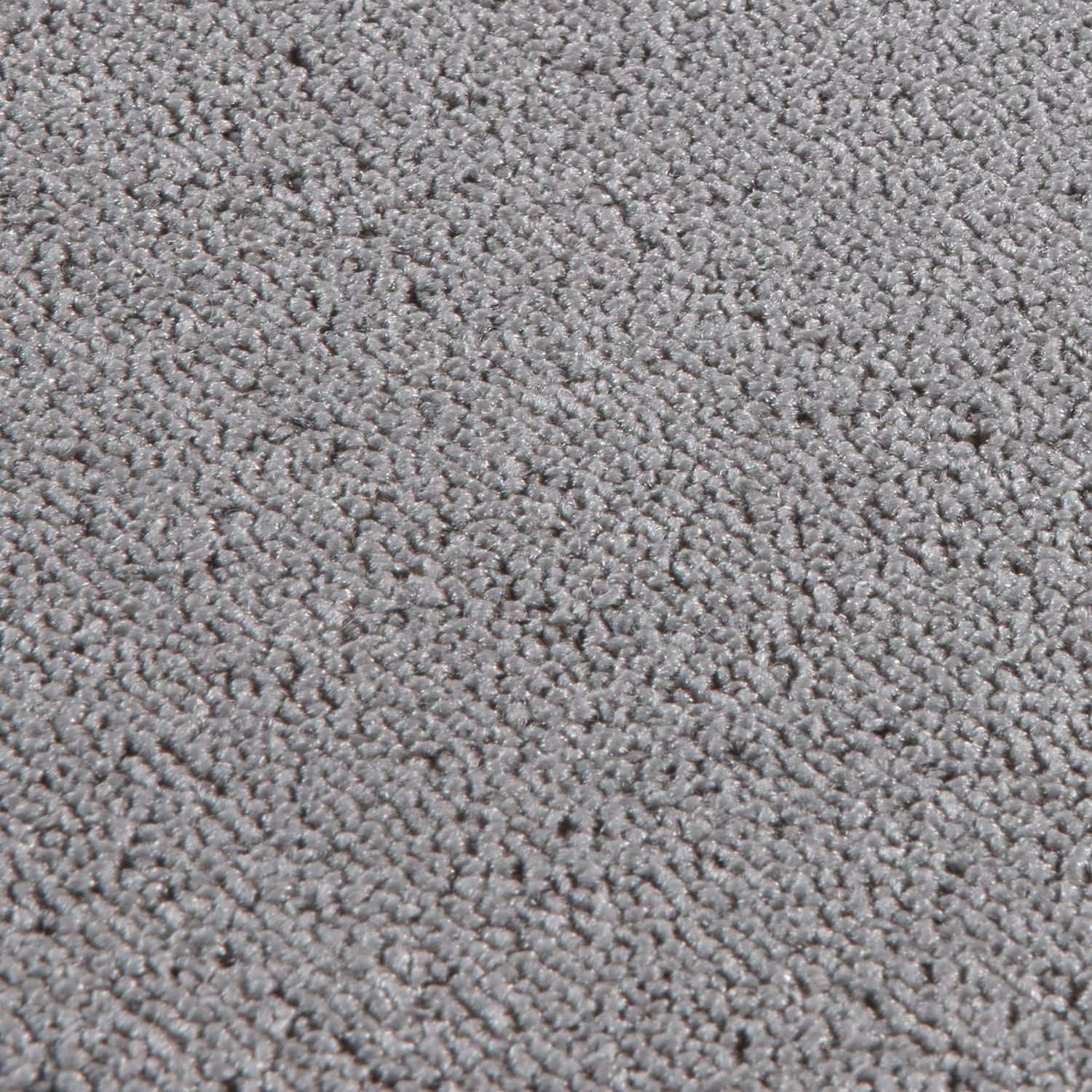 Flex Silver Low Pile Solid Rug