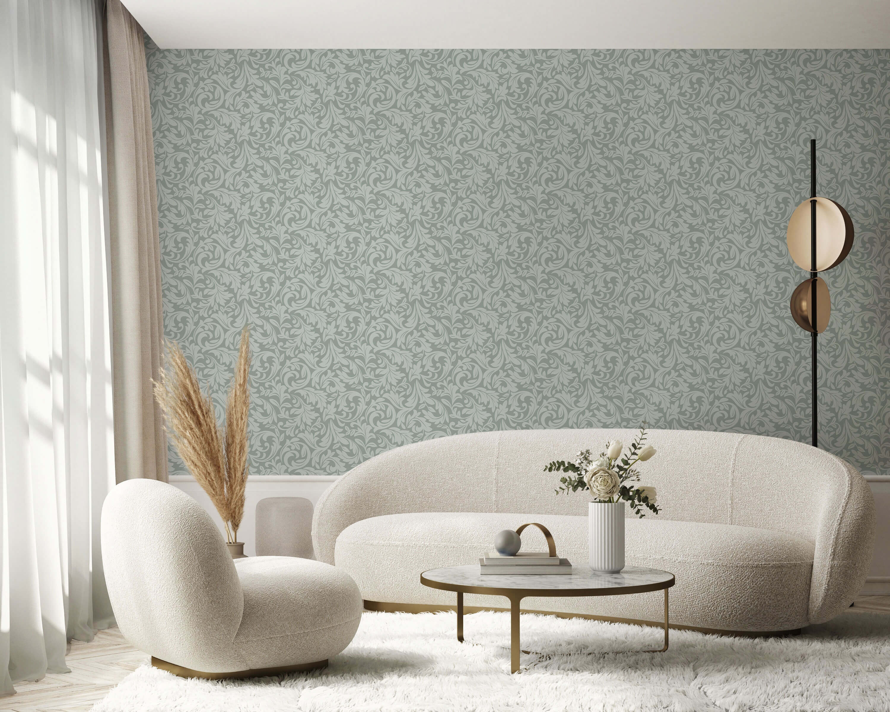 Bobbi Beck Florence Patterned Luxury Wallpaper