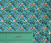Bobbi Beck Floriga Tropical Bird Luxury Wallpaper