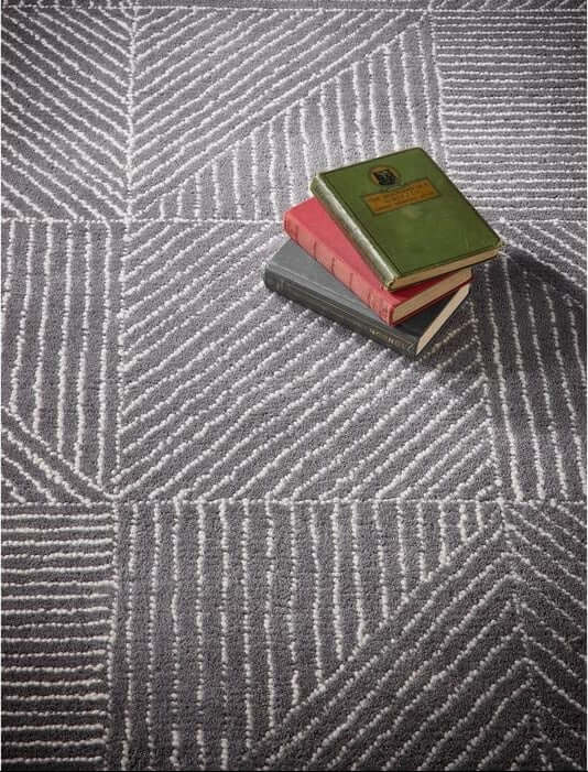Modern Wool Rug Geometric Design