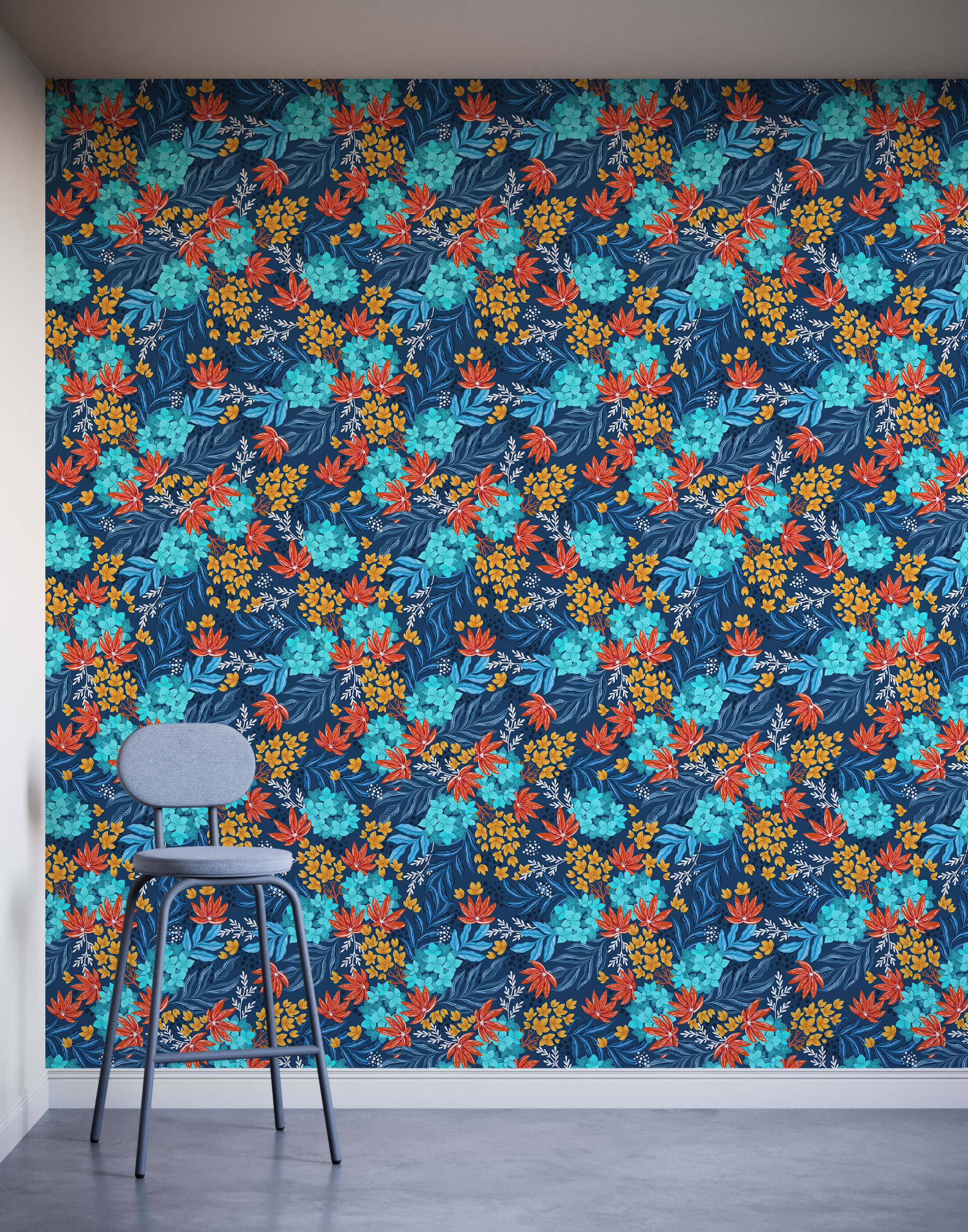 Bobbi Beck Grace Floral Luxury Wallpaper