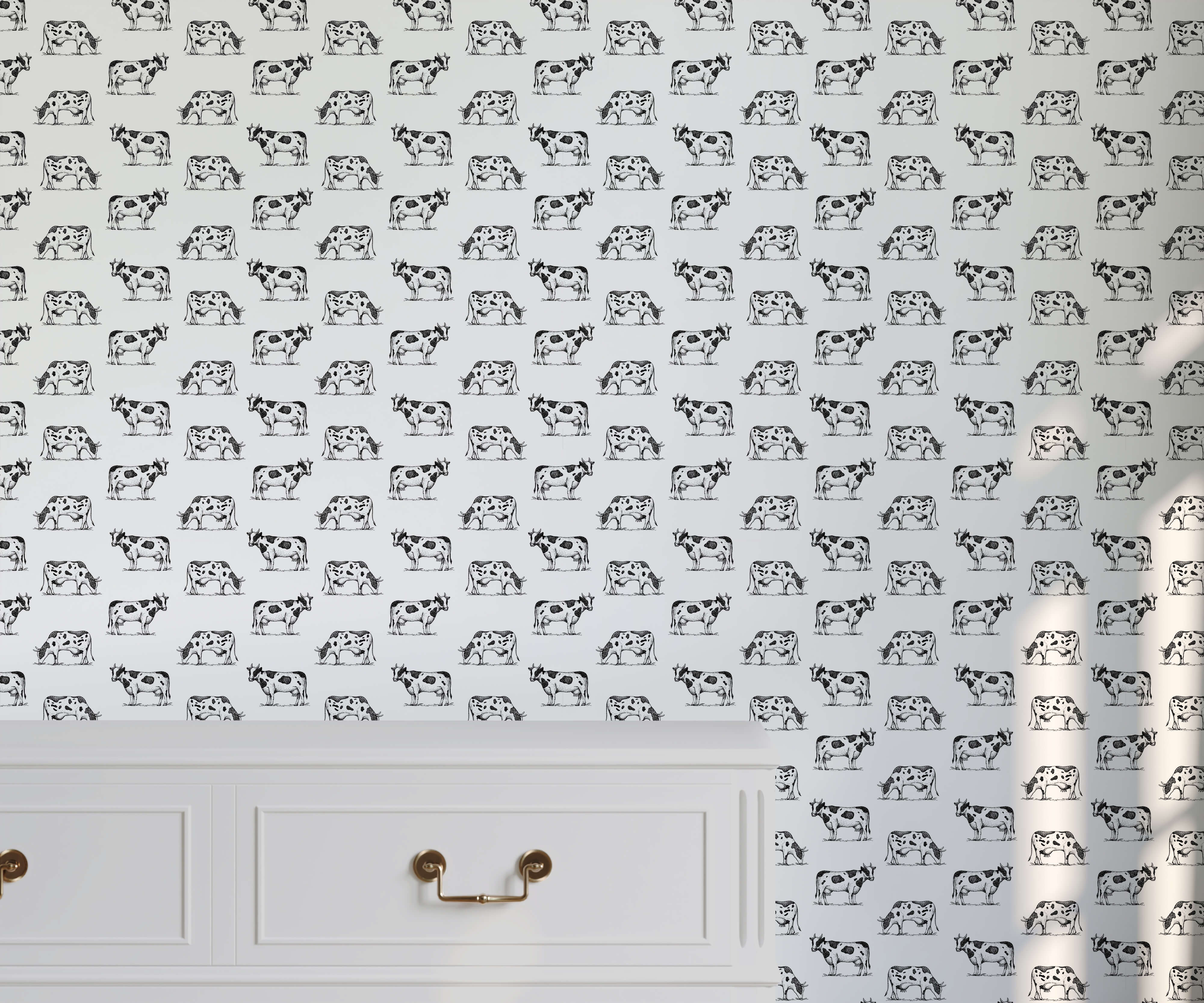 Bobbi Beck Graze Animal Luxury Wallpaper