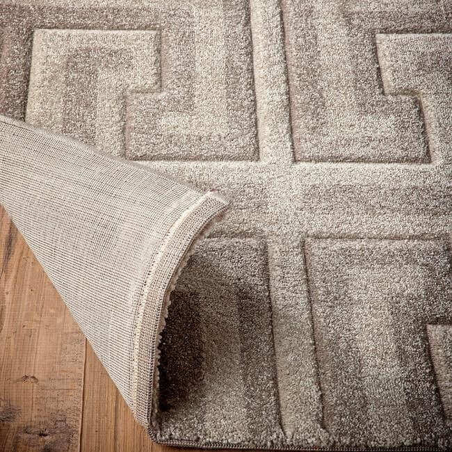 Greek Key Rug Geometric Design