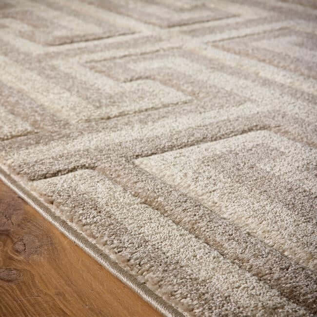 Greek Key Rug Geometric Design