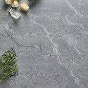 Grey Slate Square Edge Laminate Kitchen Worktop 22mm