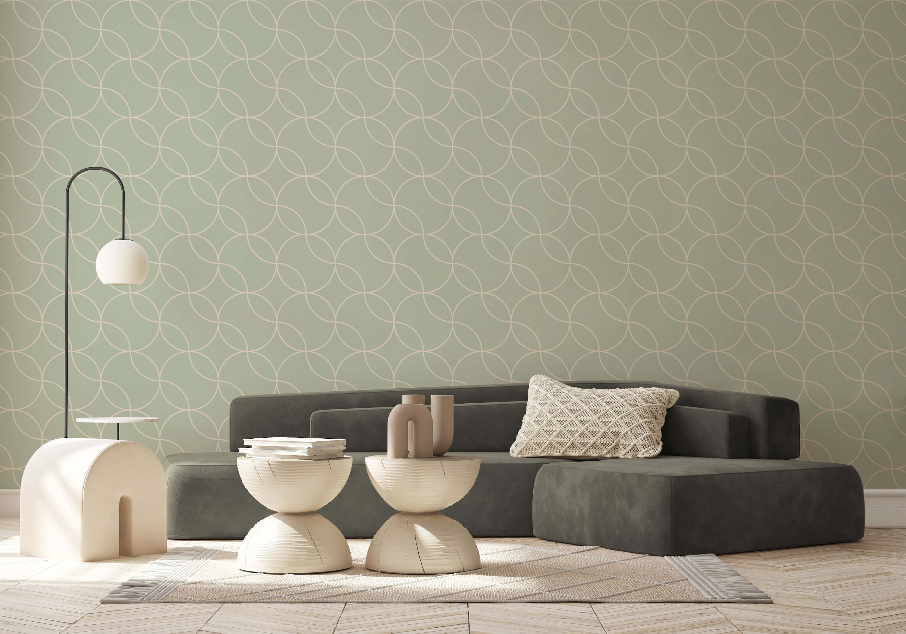 Bobbi Beck Groove Vintage Luxury Wallpaper