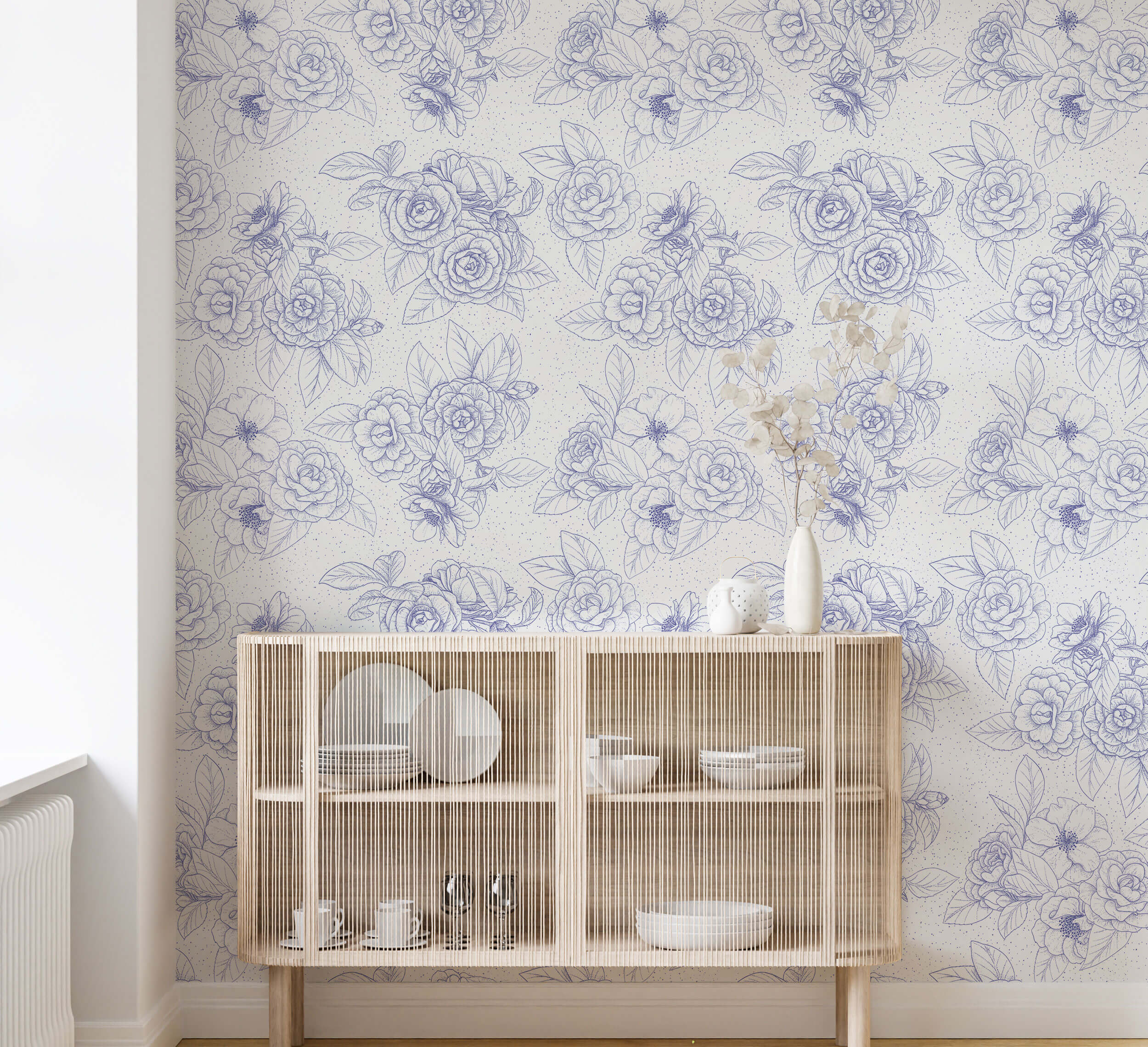 Bobbi Beck Hana Floral Luxury Wallpaper