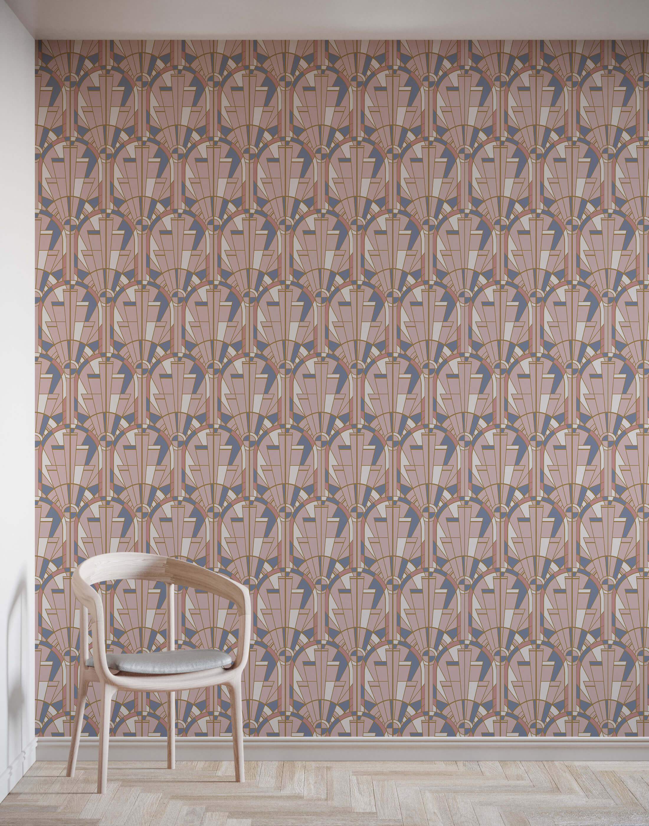 Bobbi Beck Harmon Art Deco Luxury Wallpaper