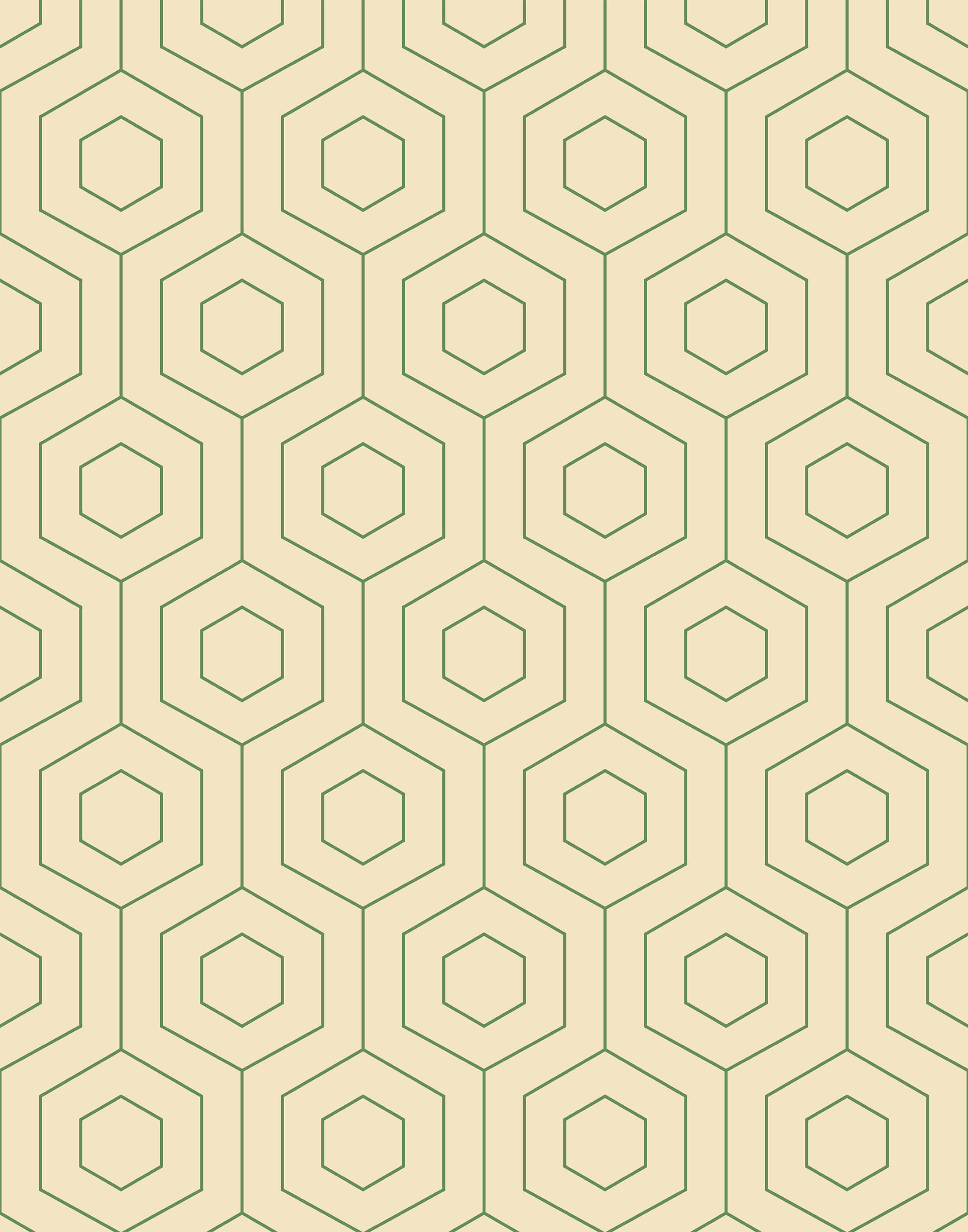 Bobbi Beck Hive Geometric Luxury Wallpaper