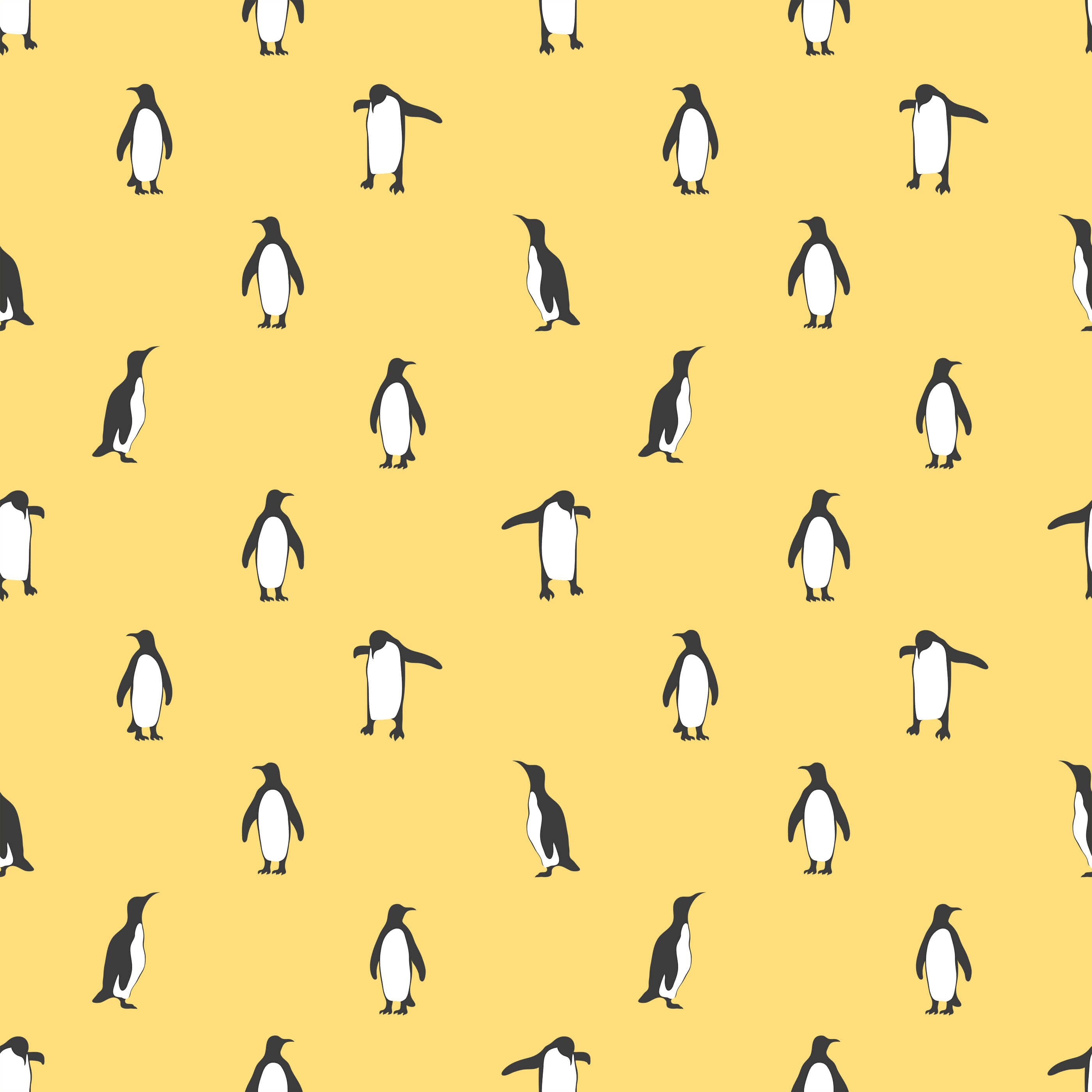 Bobbi Beck Hobart Penguin Animal Luxury Wallpaper