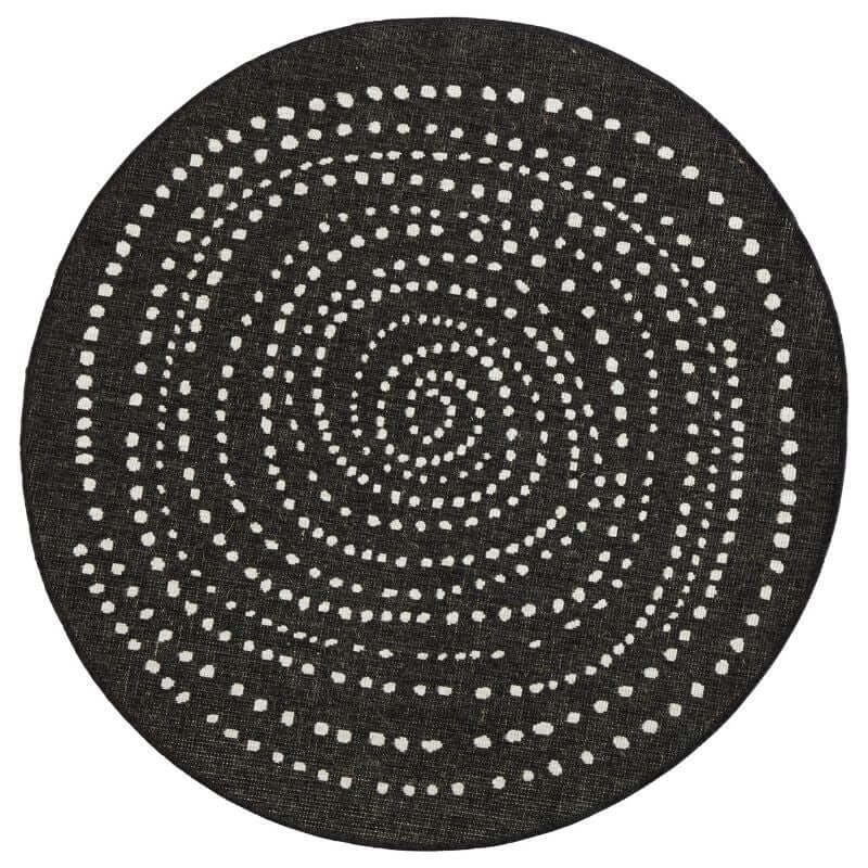 Indoor Outdoor Bali Reversible Round Rug