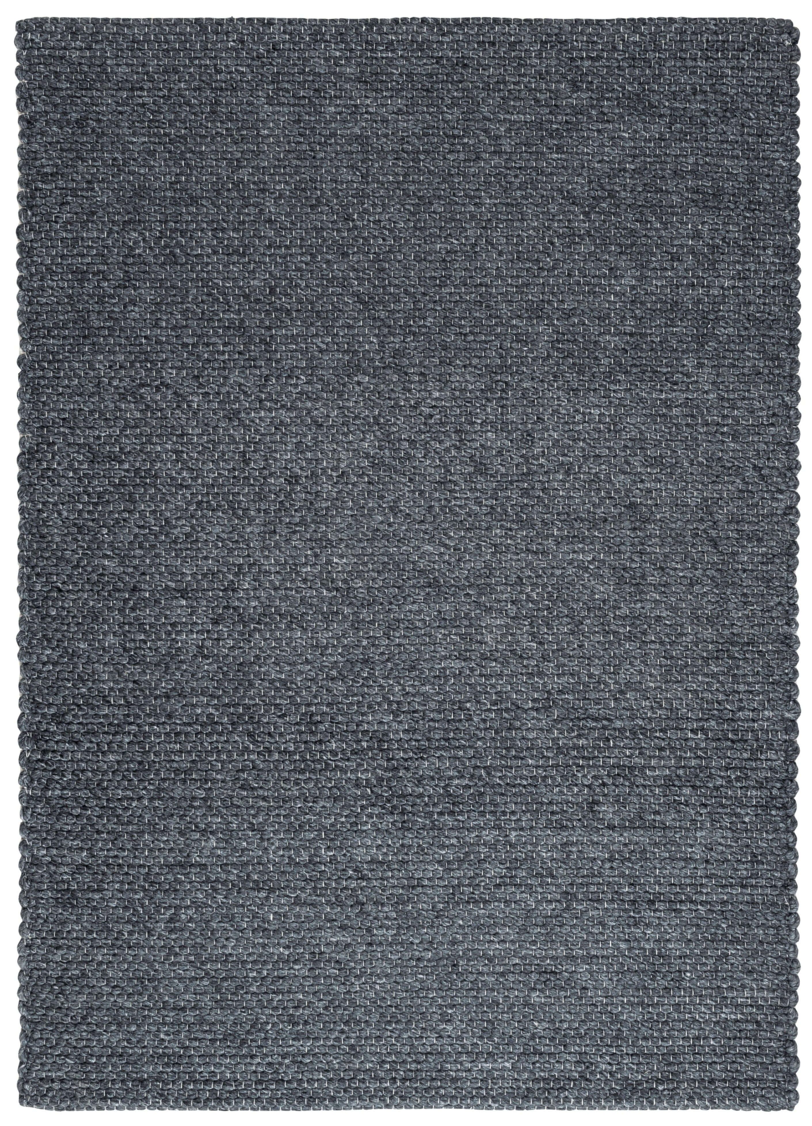 Solid Design Recycled Low Pile Eco Rug | Jaya