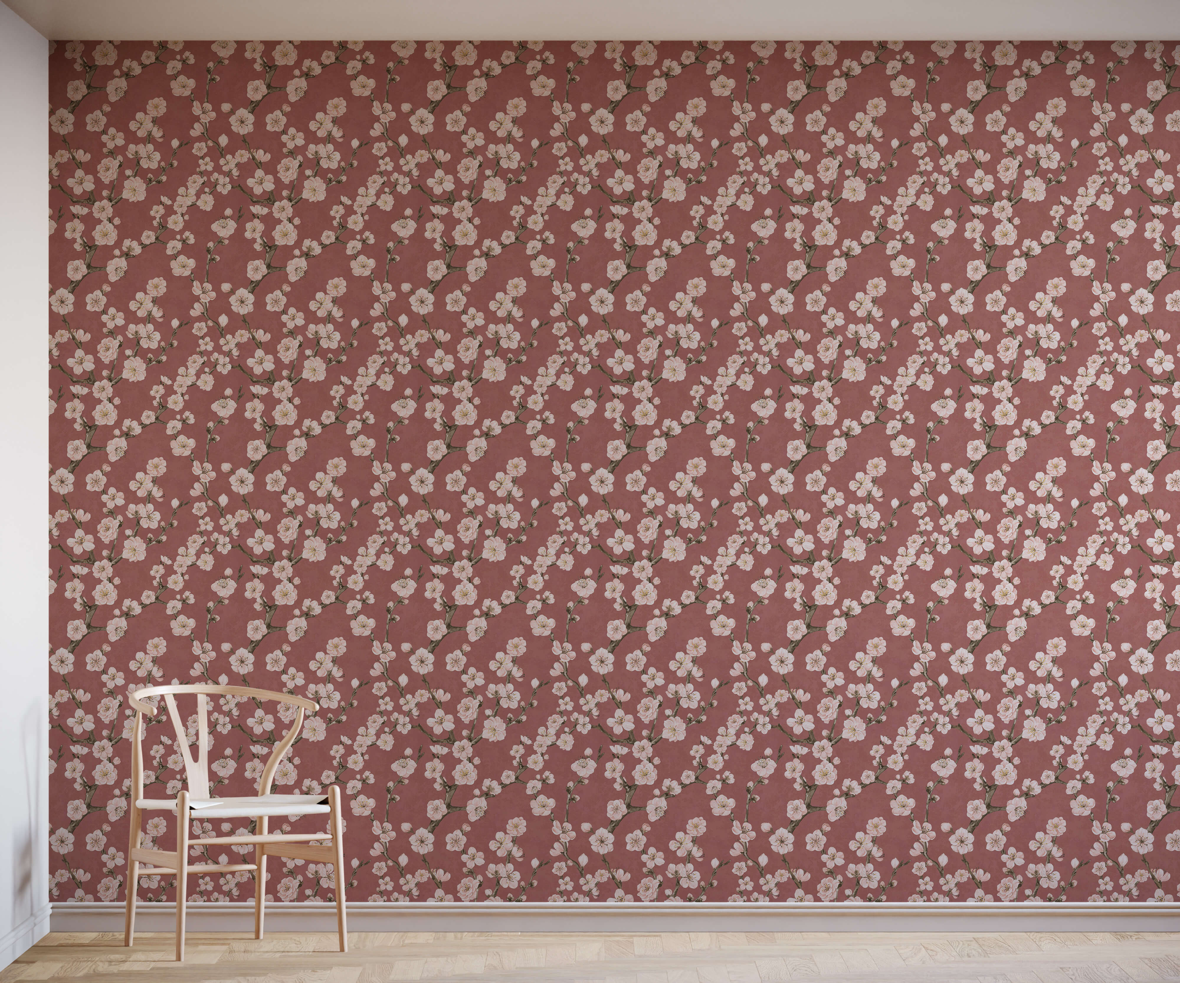 Bobbi Beck Junta Floral Luxury Wallpaper