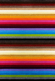 Alya Striped Multicolour Rugs | 117M