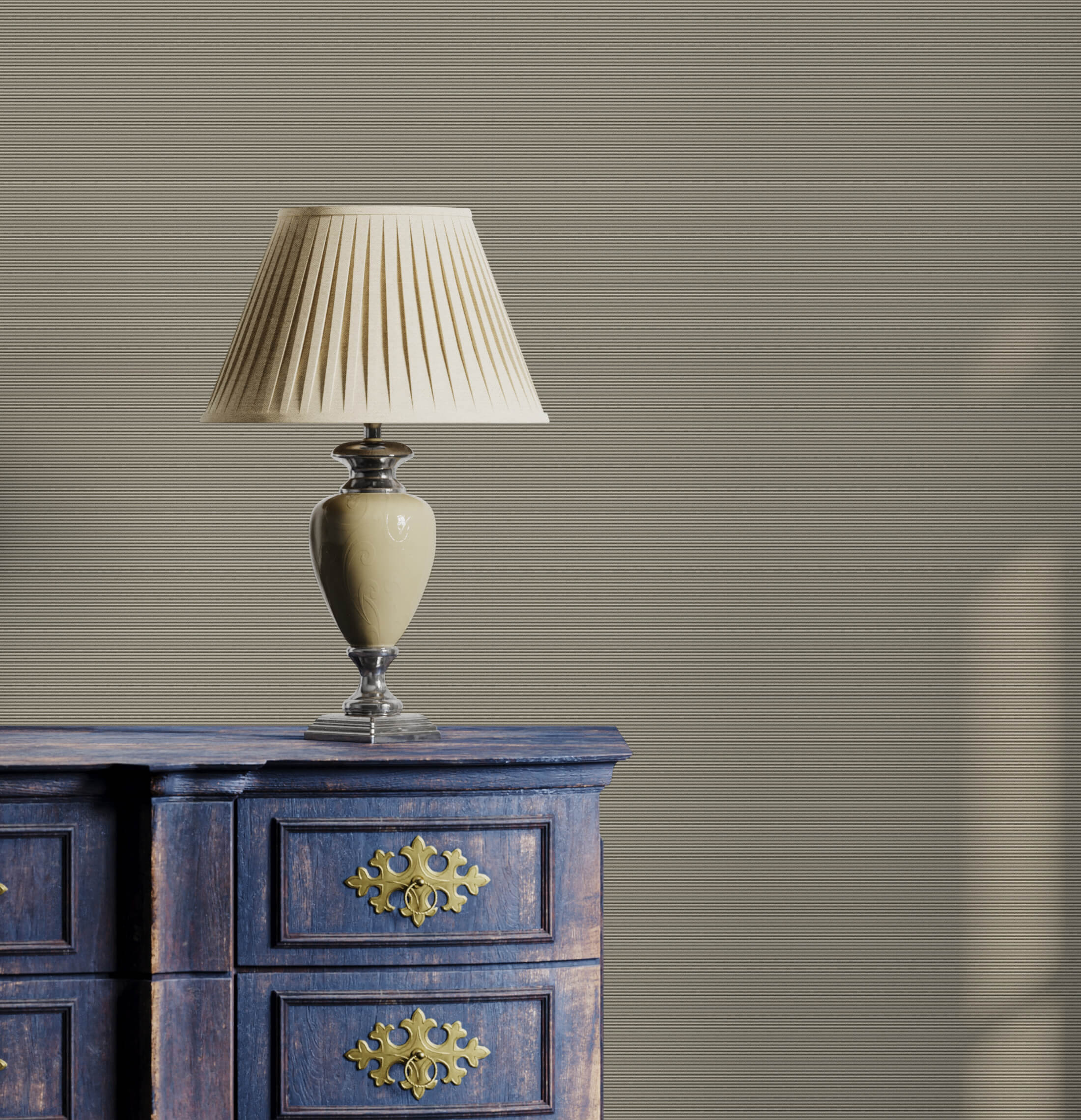 Bobbi Beck Logan Ribbed Luxury Wallpaper