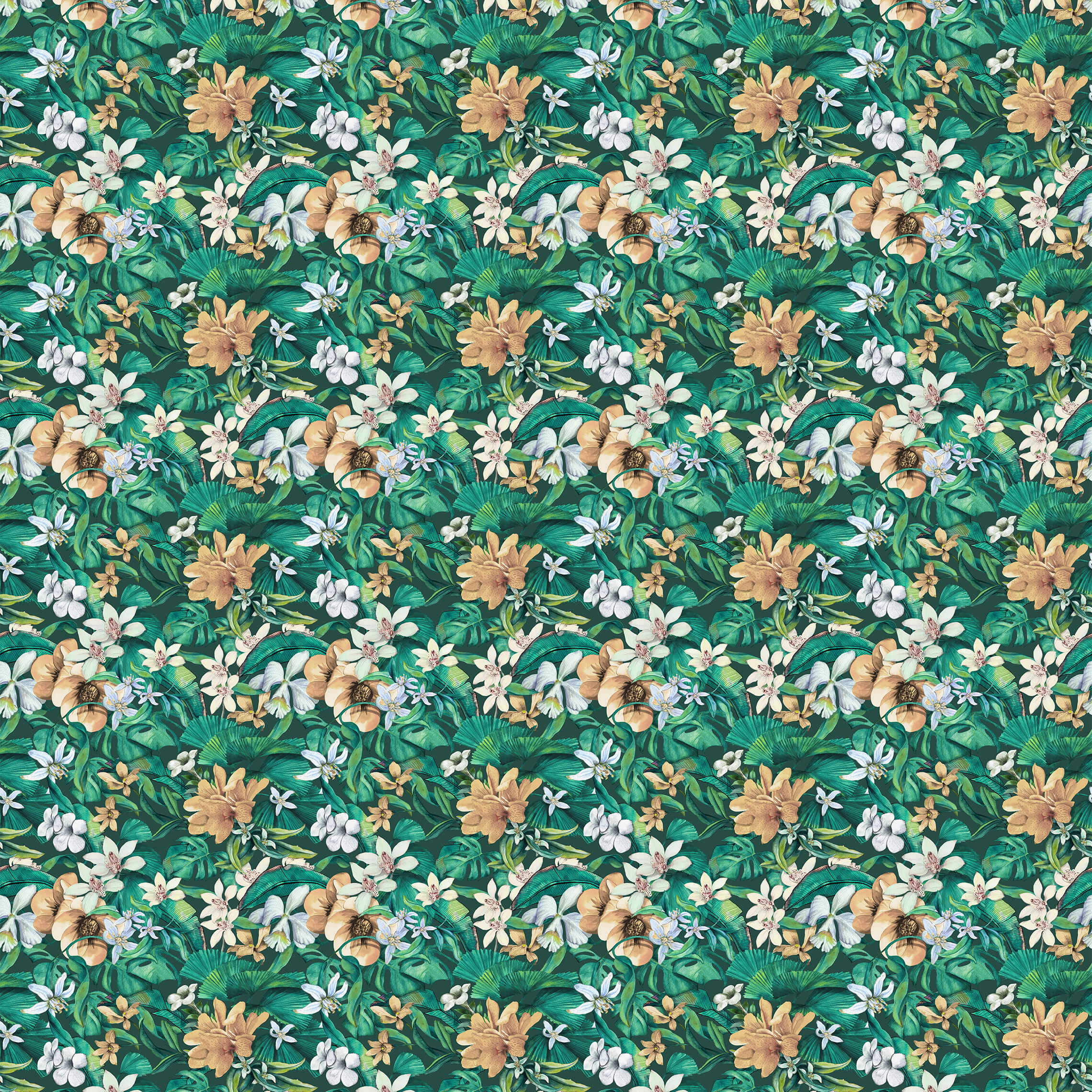 Bobbi Beck Lush Floral Luxury Wallpaper
