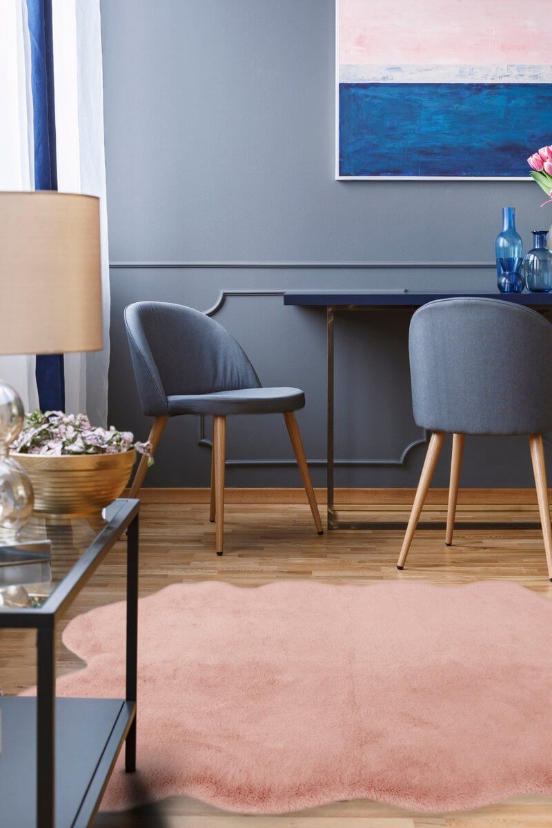 Luxury Fur Shaggy Rug – Ultra-Soft Geometric