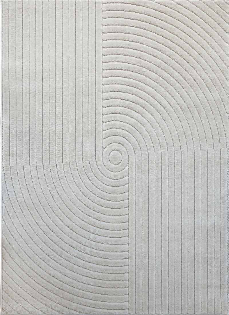 Malmo Knot Rug – Textured Striped Design