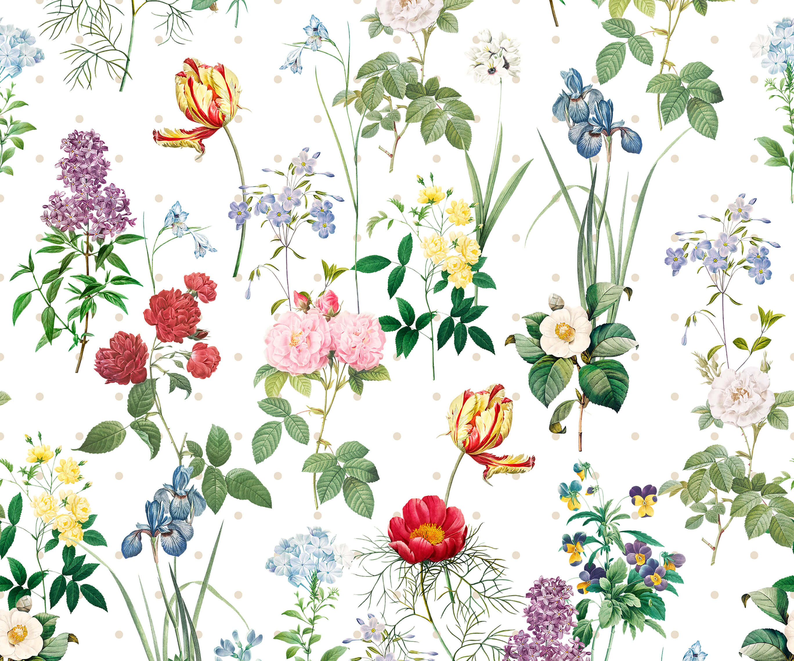 Bobbi Beck Marie Floral Luxury Wallpaper