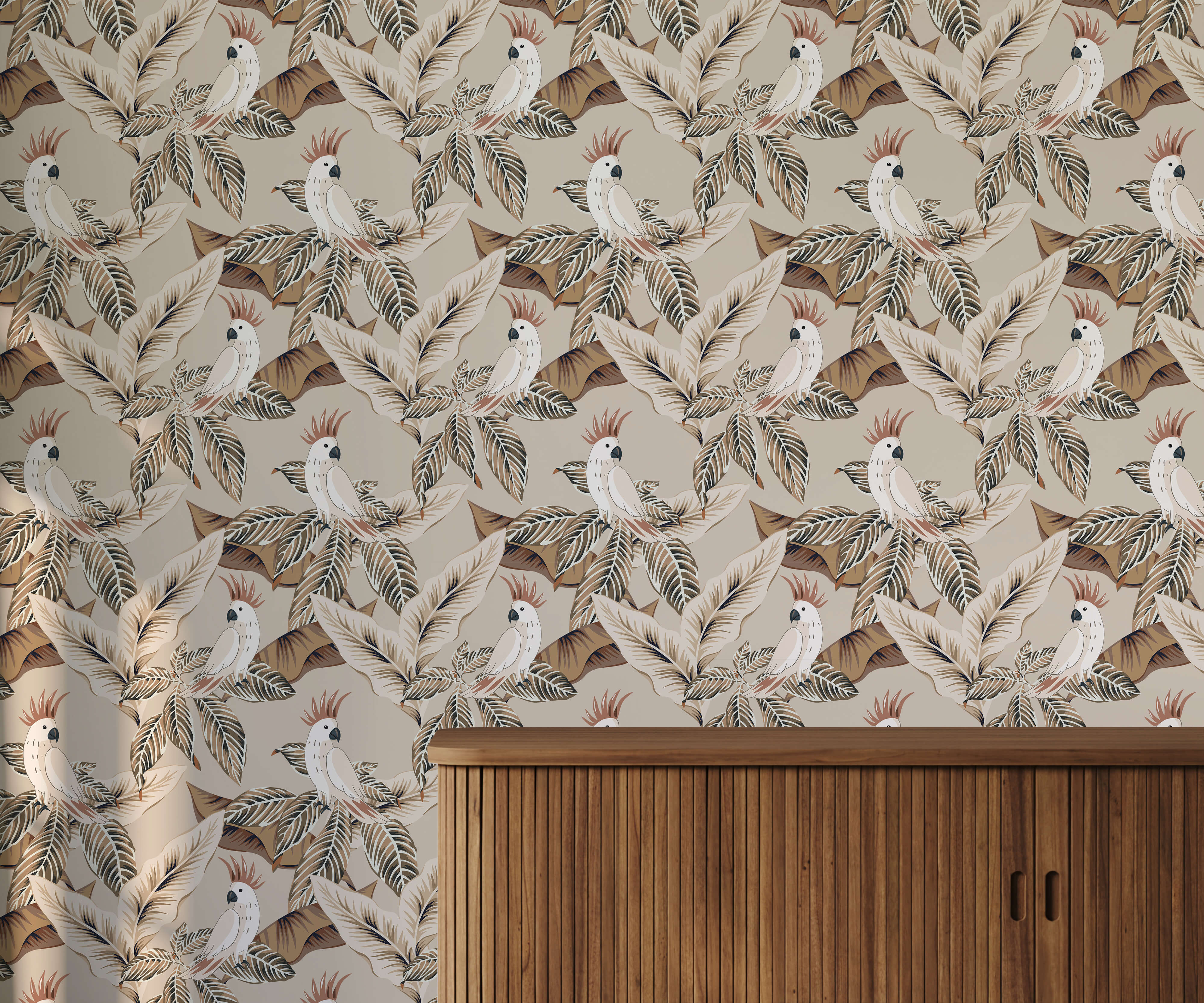 Bobbi Beck Marilyn Bird Luxury Wallpaper