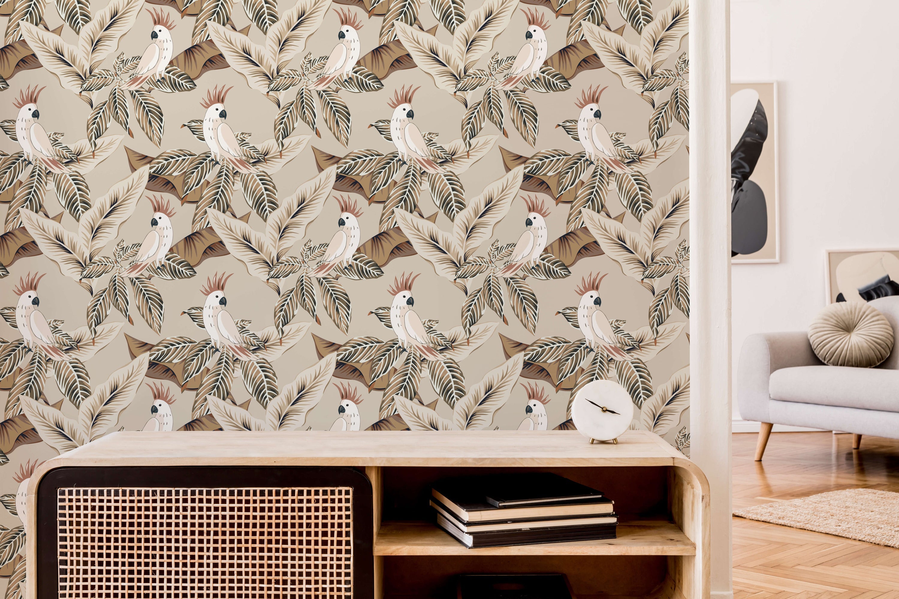Bobbi Beck Marilyn Bird Luxury Wallpaper
