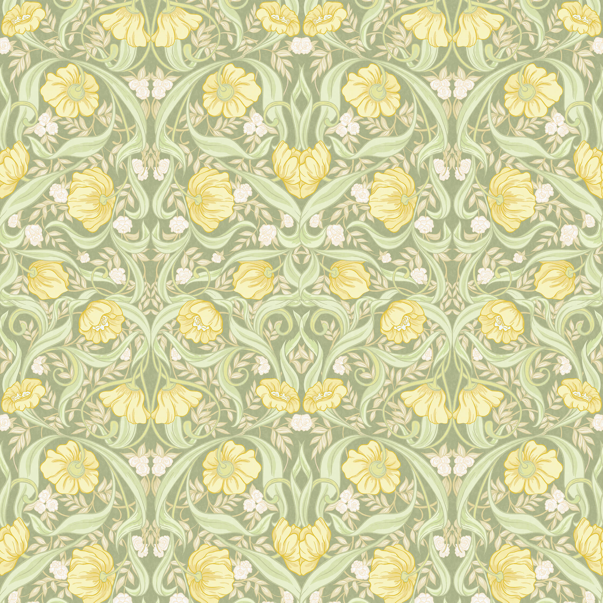 Bobbi Beck Mildred Floral Luxury Wallpaper
