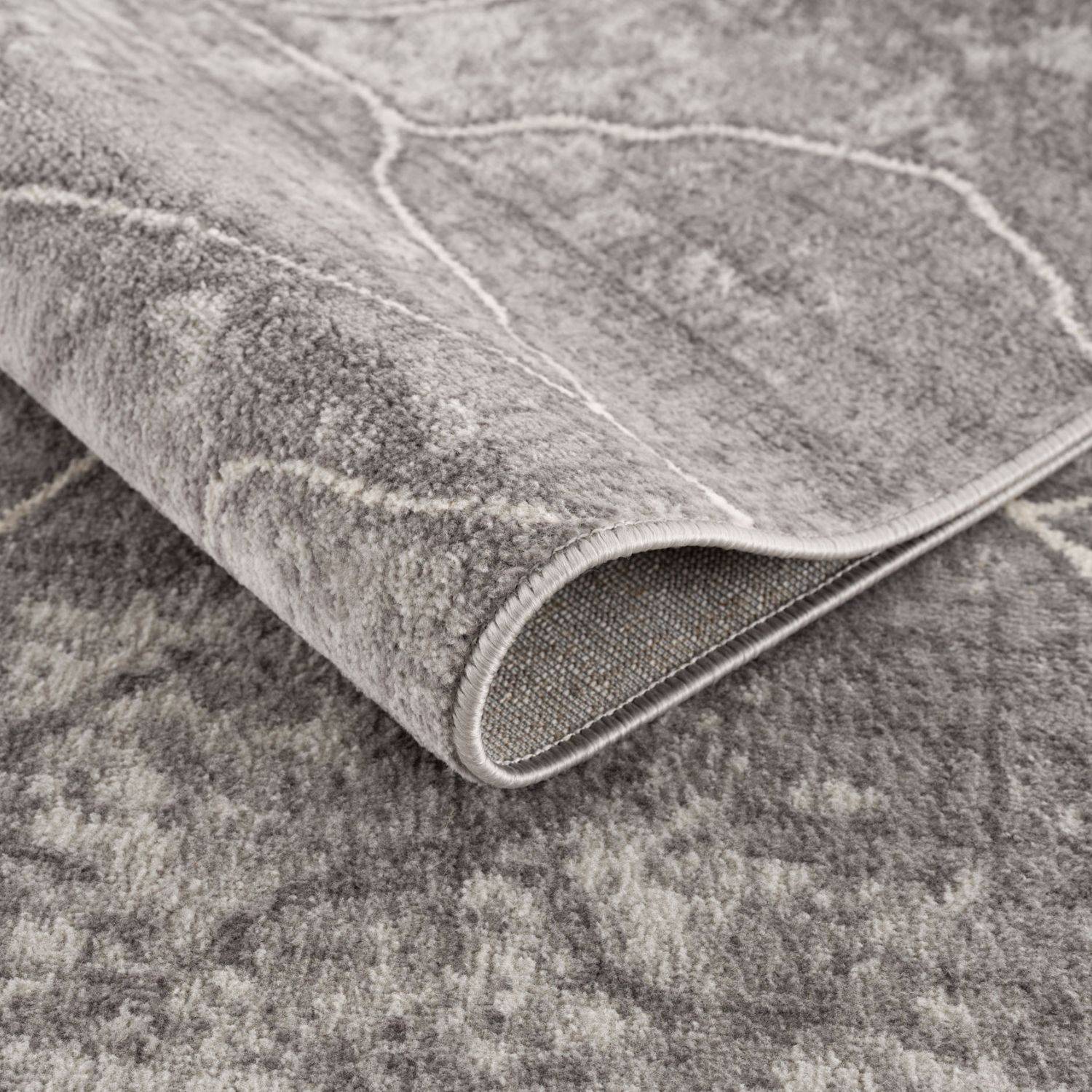 Montana Modern Dark Grey Rugs | 3740DG