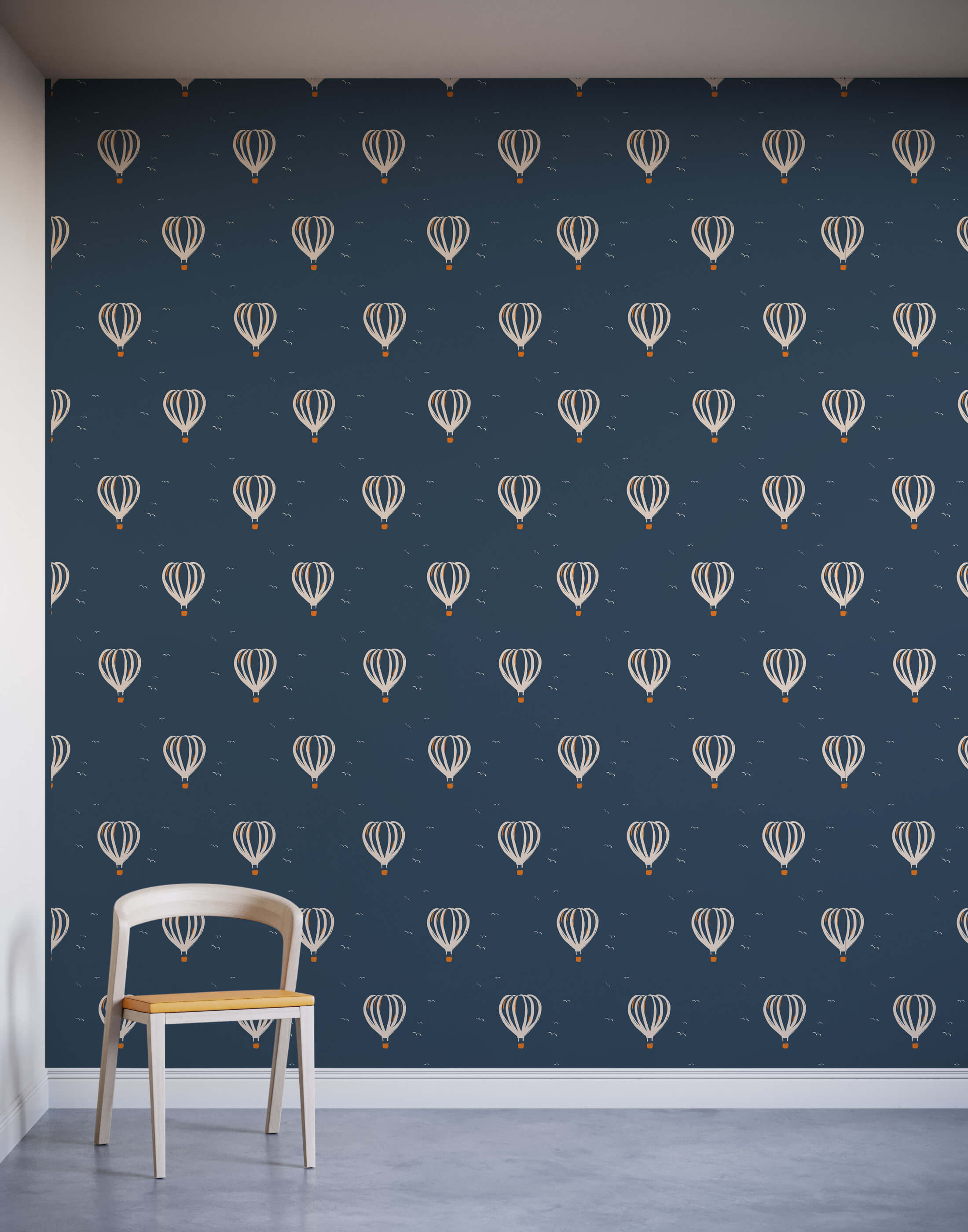 Bobbi Beck Montie Bird Luxury Wallpaper