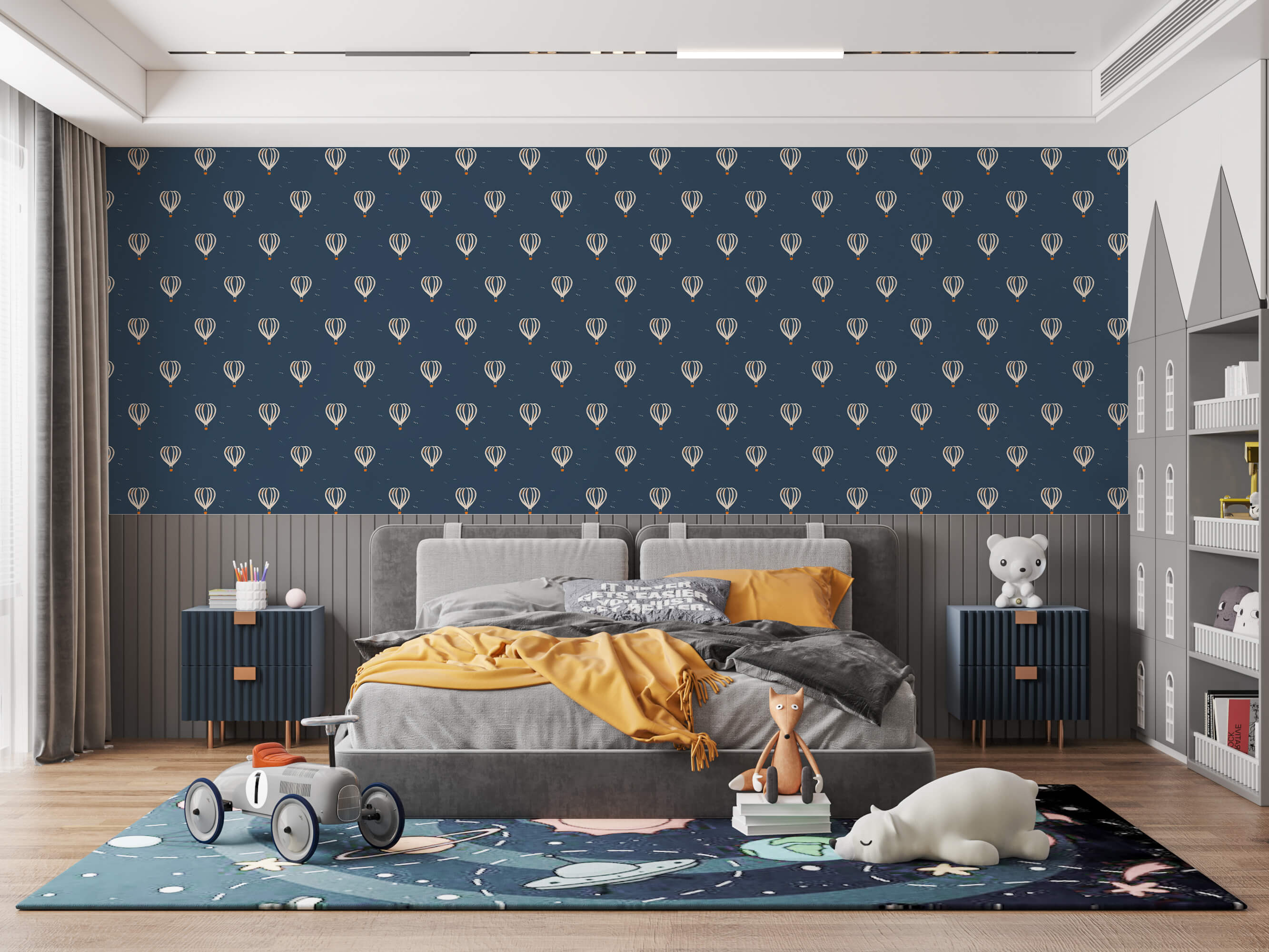 Bobbi Beck Montie Bird Luxury Wallpaper
