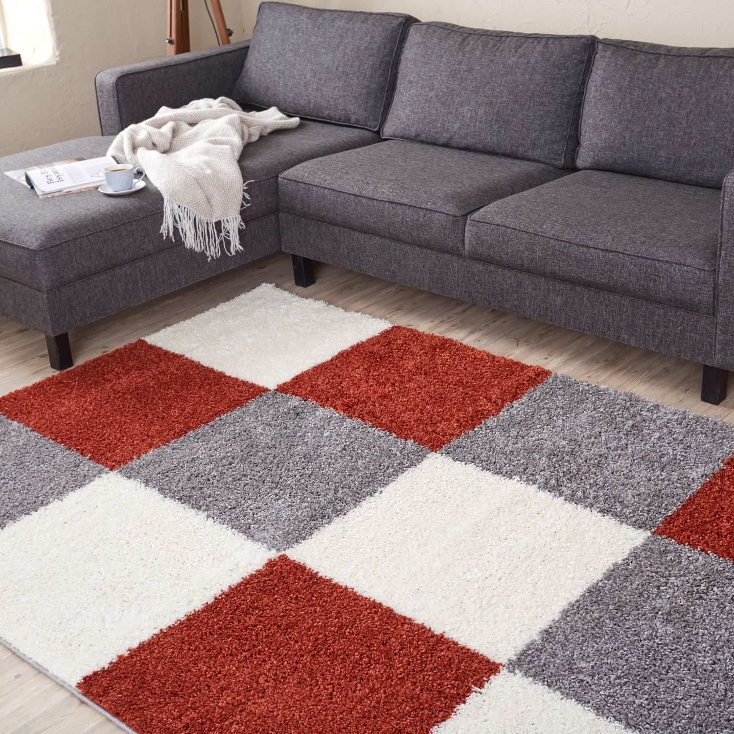 Myshaggy Geometric Terra Rug