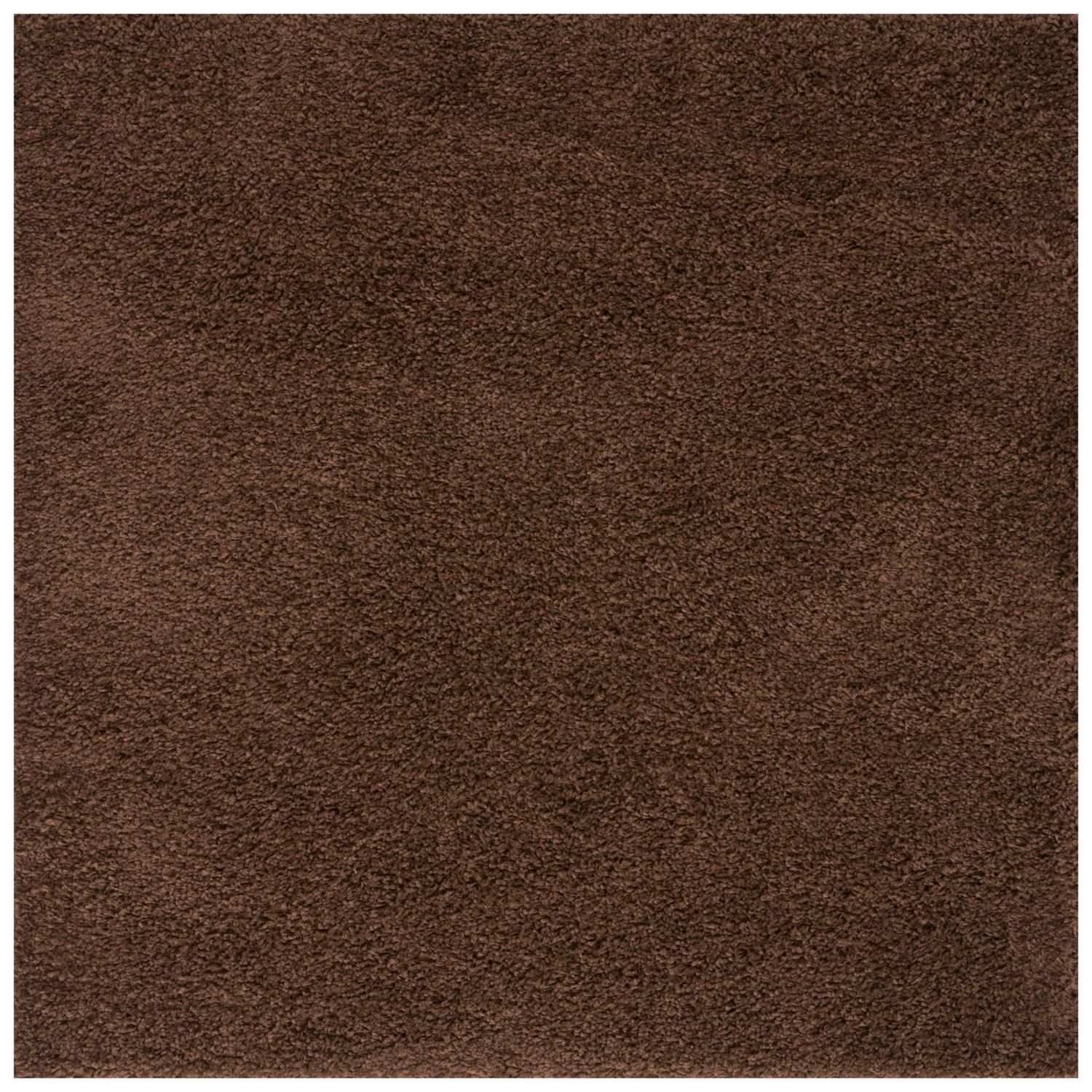 Myshaggy Solid Brown Rug