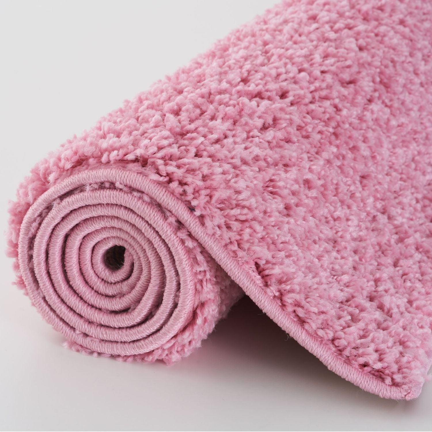 Myshaggy Solid Pink Rug