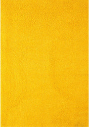 Myshaggy Solid Yellow Rug