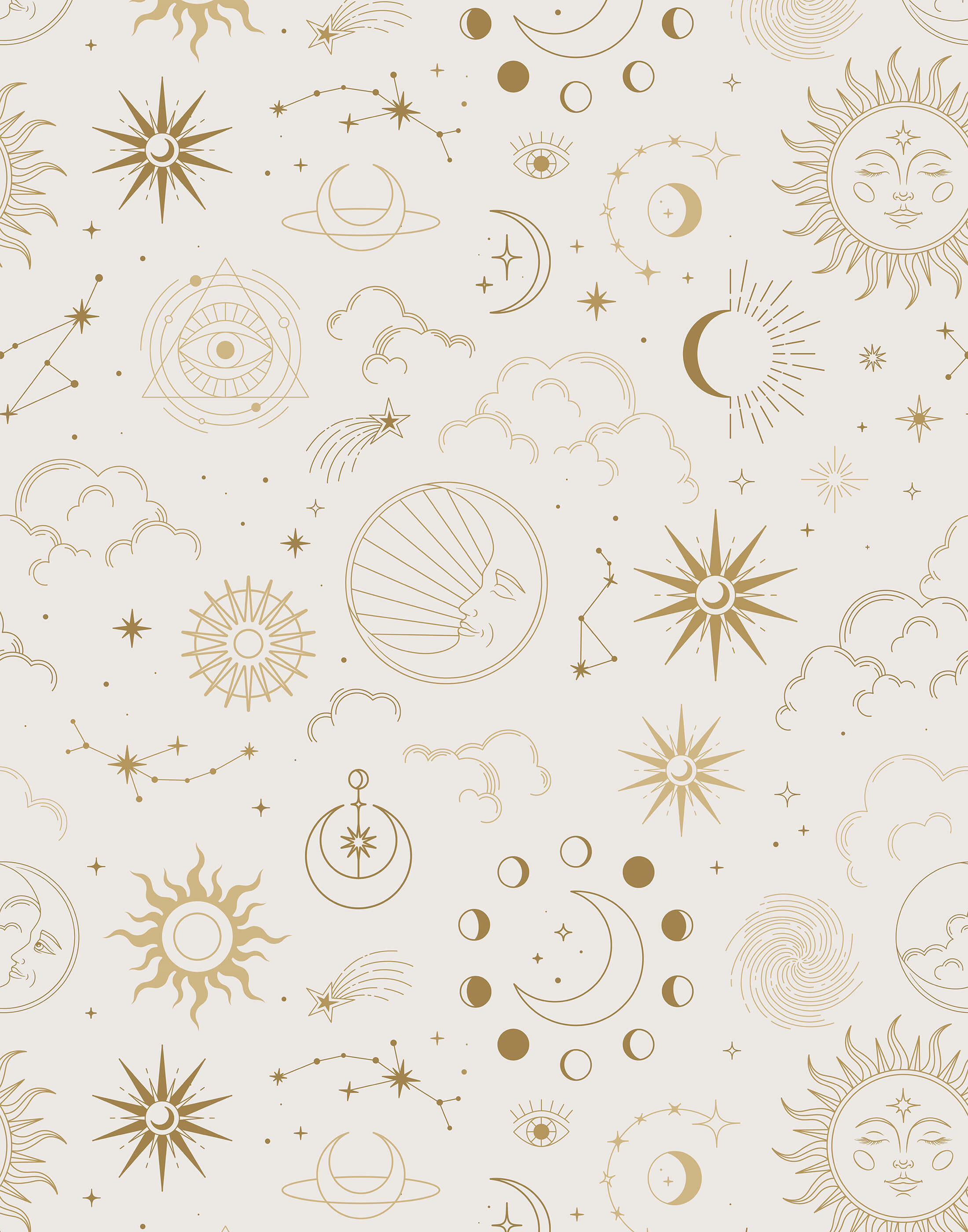 Bobbi Beck Mystica Geometric Luxury Wallpaper