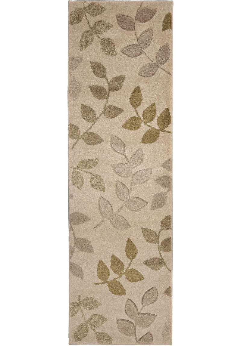 Newport Leaf Rug – Hand-Carved Floral Design