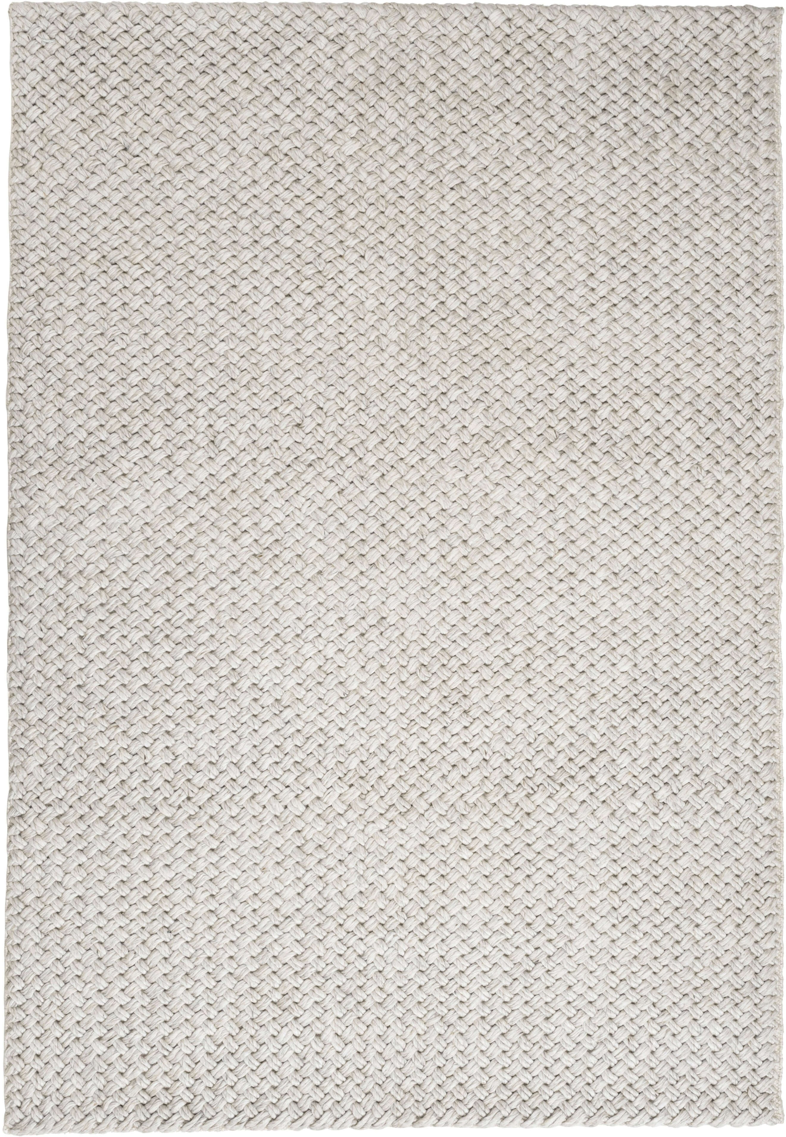 Solid Design Recycled Low Pile Eco Rug | Nila