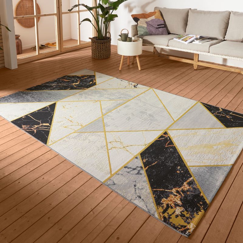 Indoor-Outdoor Leaves Noble Rug