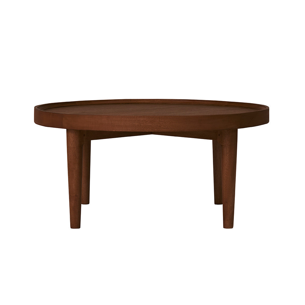 Norway Walnut Round Coffee Table
