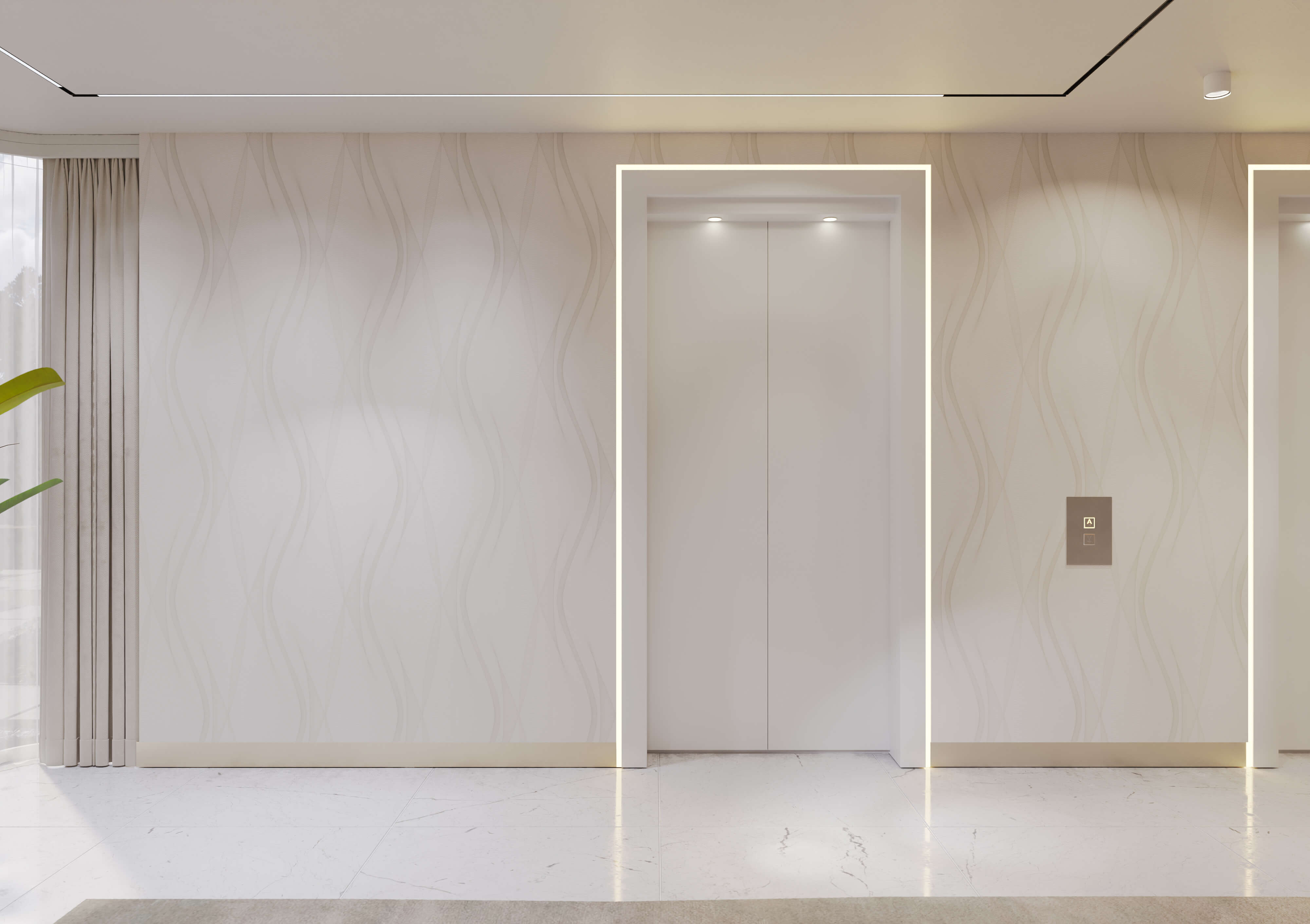 Bobbi Beck Orbit Abstract Luxury Wallpaper