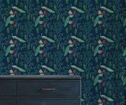 Bobbi Beck Percente Bird Luxury Wallpaper