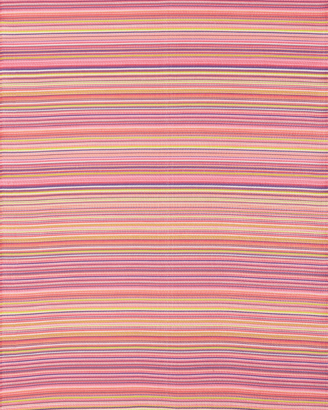 Rainbow Outdoor Rug Pink | 1020