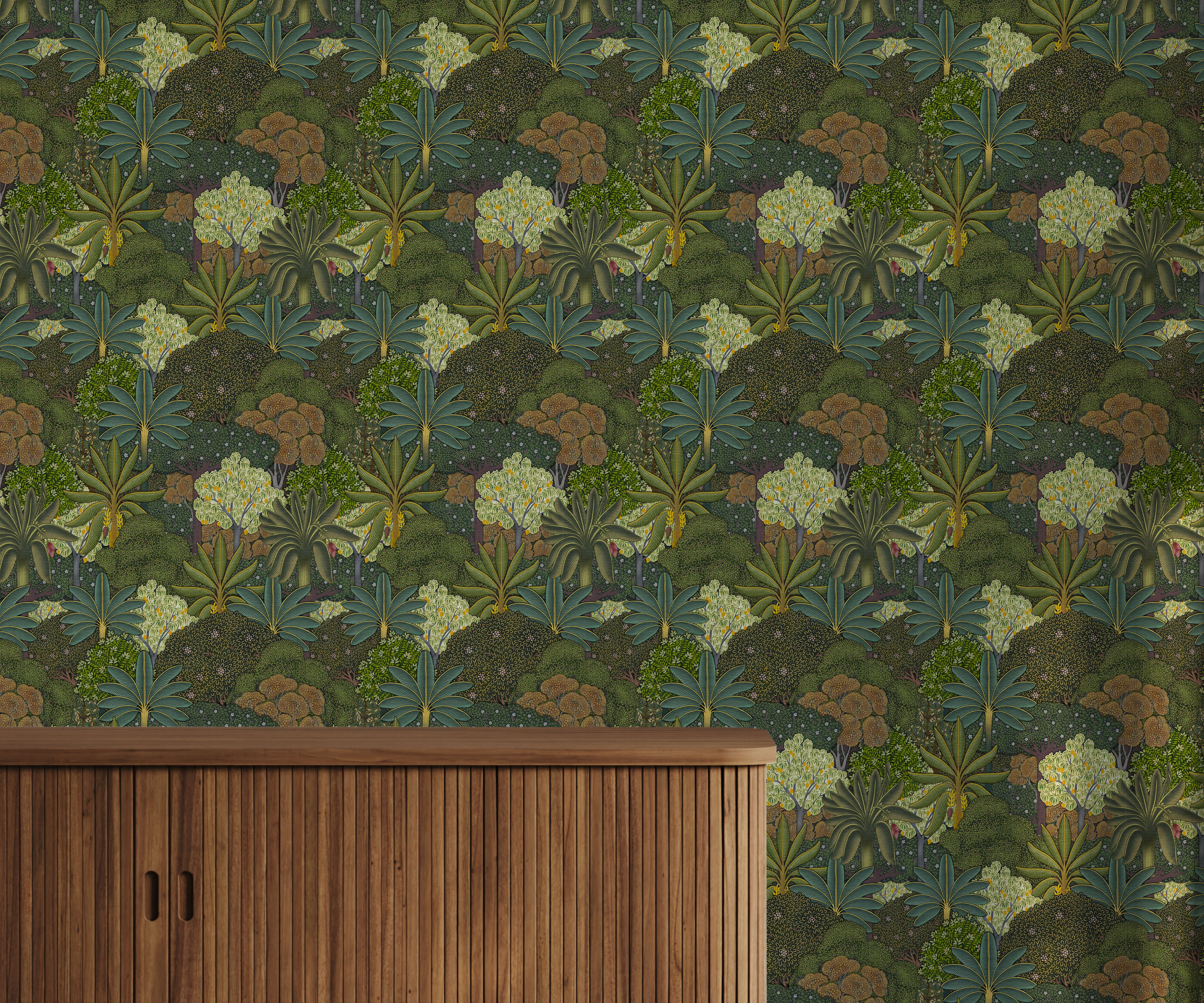 Bobbi Beck Raja Patchwork Luxury Wallpaper