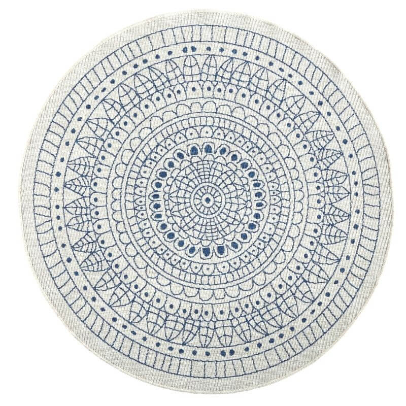 Porto Round Reversible Indoor-Outdoor Rug