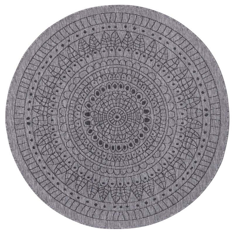 Porto Round Reversible Indoor-Outdoor Rug